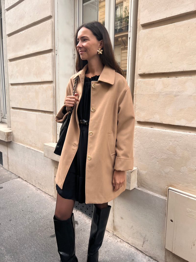 Manteau Laya Camel