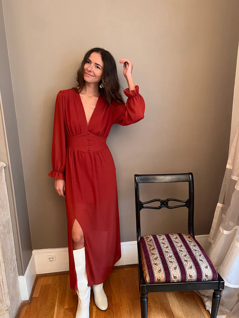 Robe Ania rouge