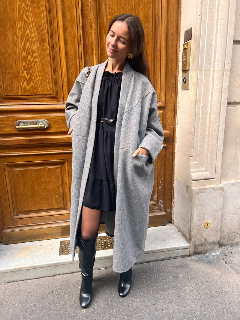 Manteau Lina Gris