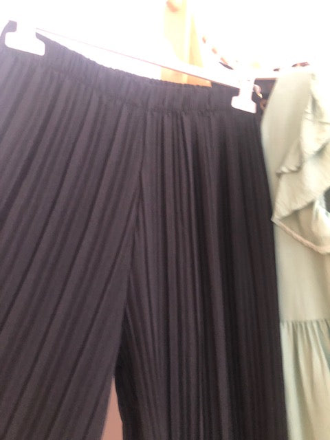 Pantalon plissè Charlie NOIR