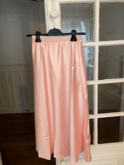 jupe BB  satin Rose
