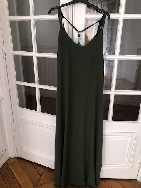 Robe Soleil Kaki