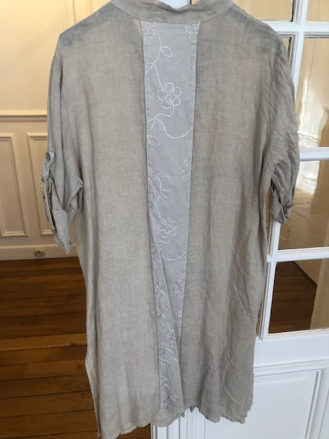 Robe Chemise Miara beige