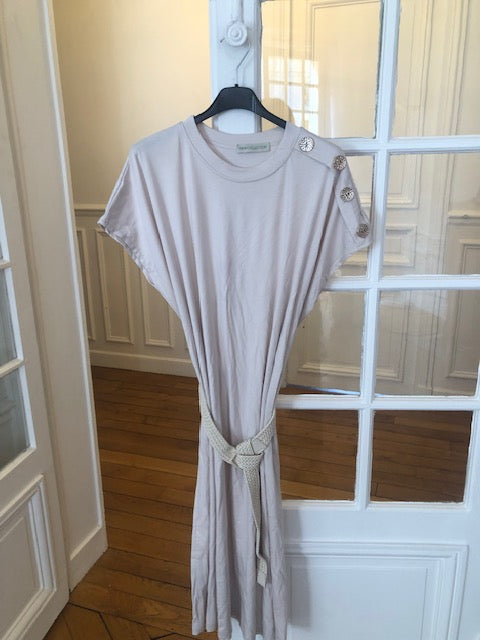 Robe Bisou Bisou Beige