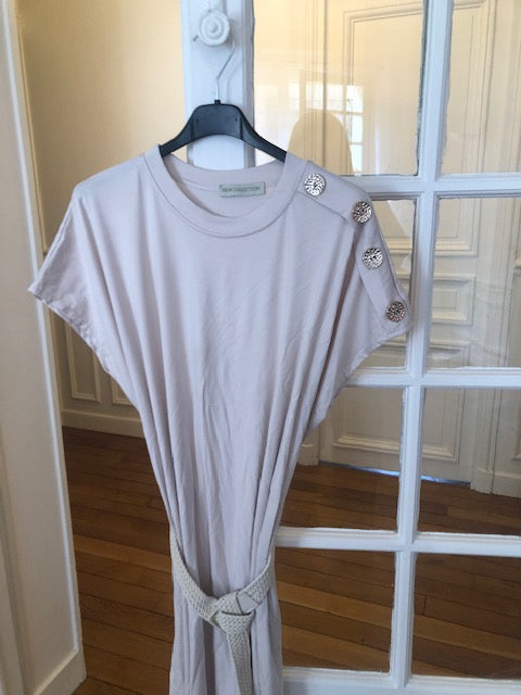 Robe Bisou Bisou Beige