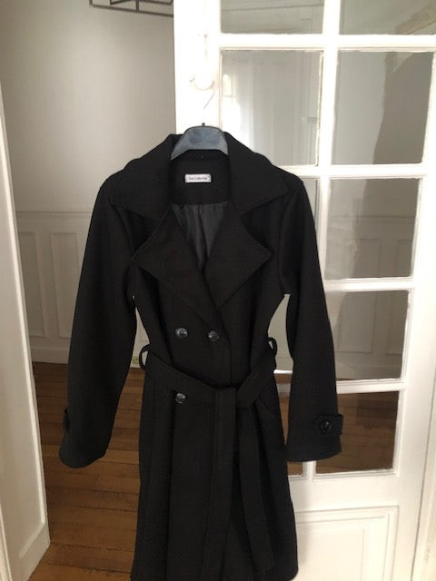 Manteau Adele noir