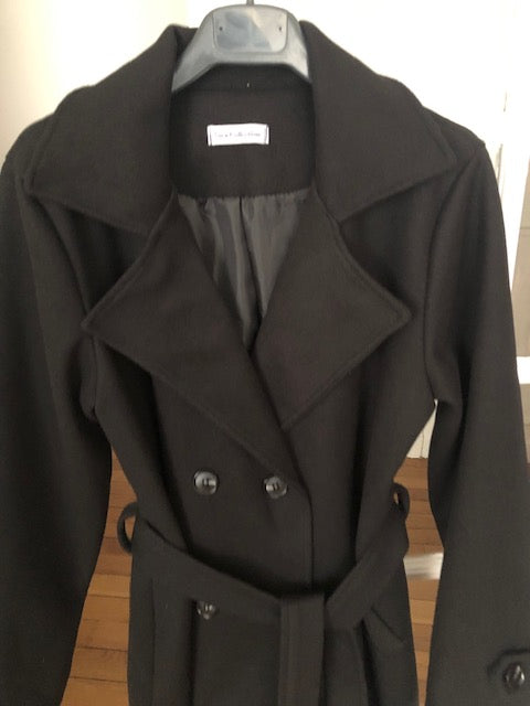 Manteau Adele noir